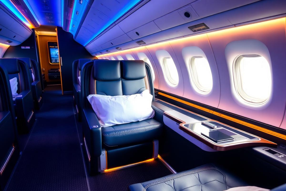 Hawana Airways cabin